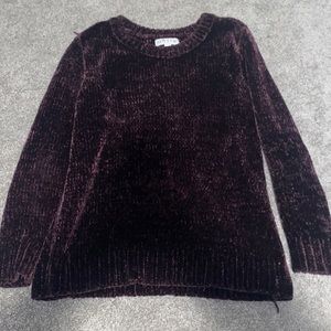 Velour Sweater